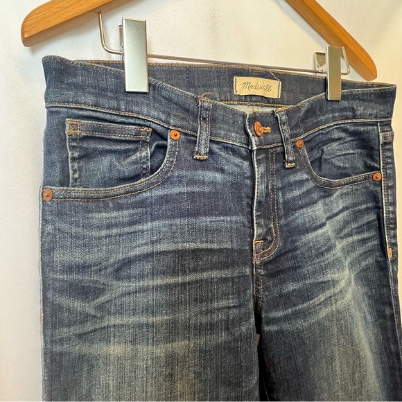 Madewell Women’s “Skinny Skinny” Dark Denim Jeans Pants - Picture 4 of 13